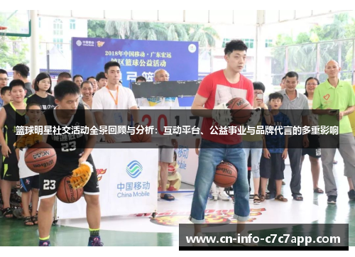 篮球明星社交活动全景回顾与分析:互动平台、公益事业与品牌代言的多重影响 篮球明星社交活动全景回顾与分析:互动平台、公益事业与品牌代言的多重影响